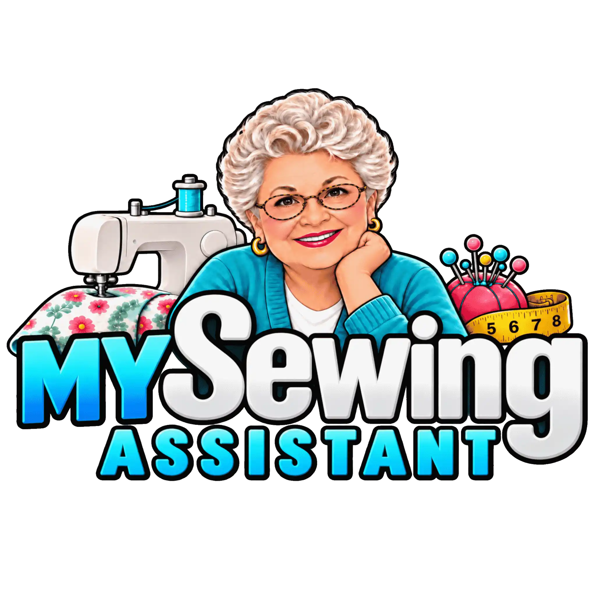 My Sewing Assistant thread and needle mark